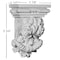 Ekena Millwork 3 7/8"W x 2 1/4"D x 5 3/4"H Rose Corbel COR04X02X06RO - alternate 3